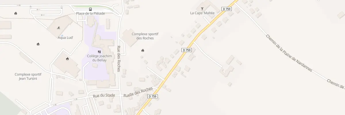 Plan du 39 Av du Val de Loire à Loudun