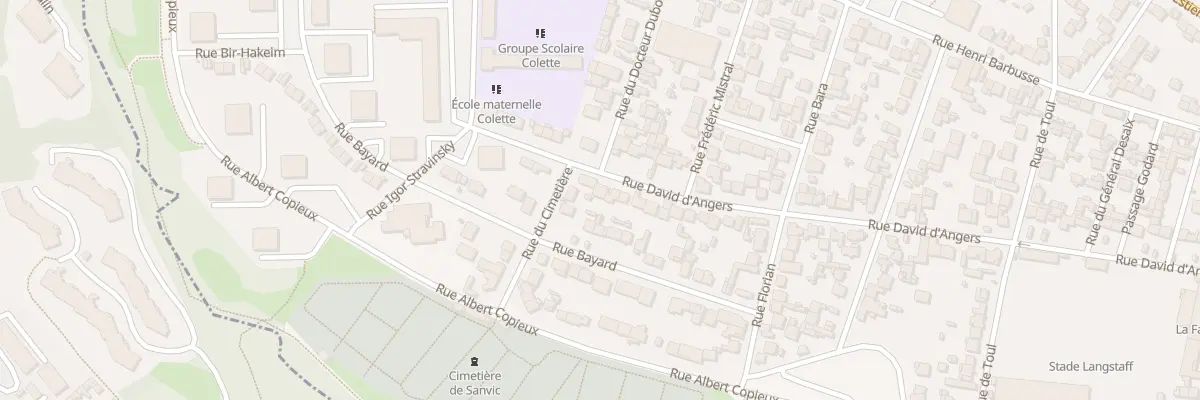 Plan du 20 Rue David d’Angers au Havre