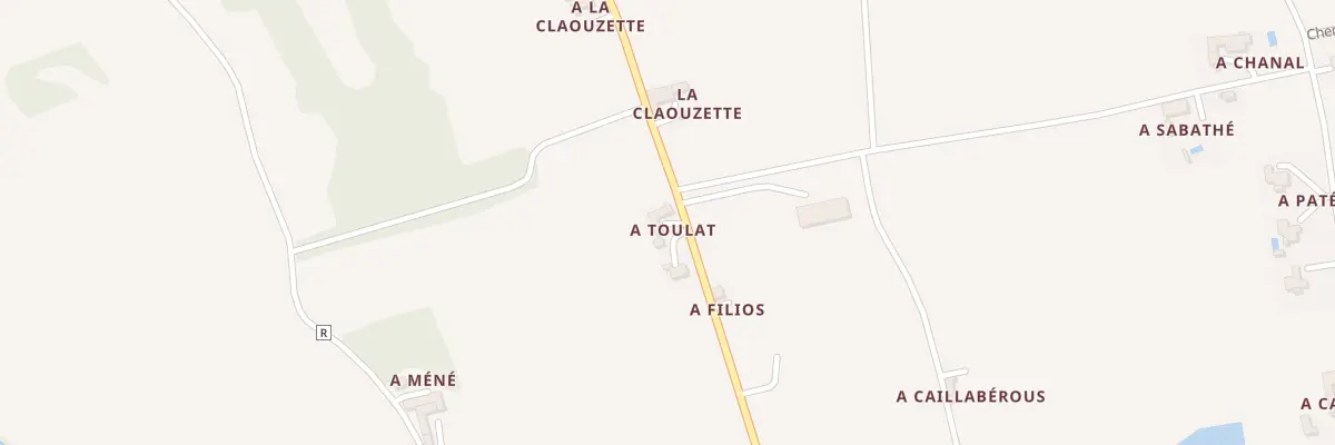 Plan du 5019 A Toulat à Armentieux