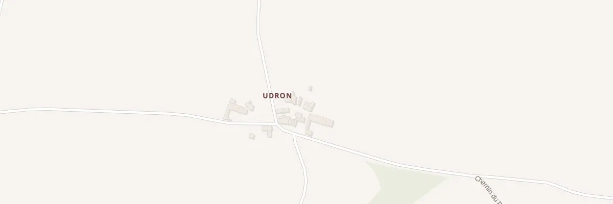 Plan du 9 Udron à Vanzay