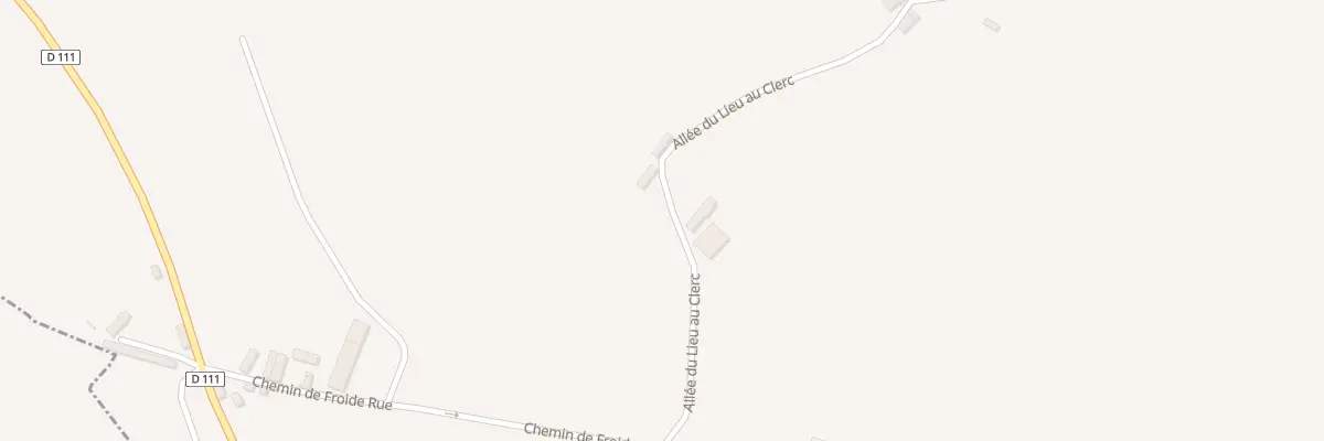 Plan du 212 All du Lieu au Clerc à Mézidon Vallée d’Auge