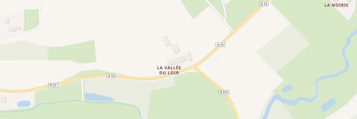 Plan du 5492 La Vallee du Loir à Luché-Pringé