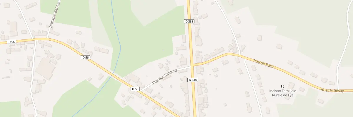 Plan du 17 Av de la Division Leclerc à Fyé