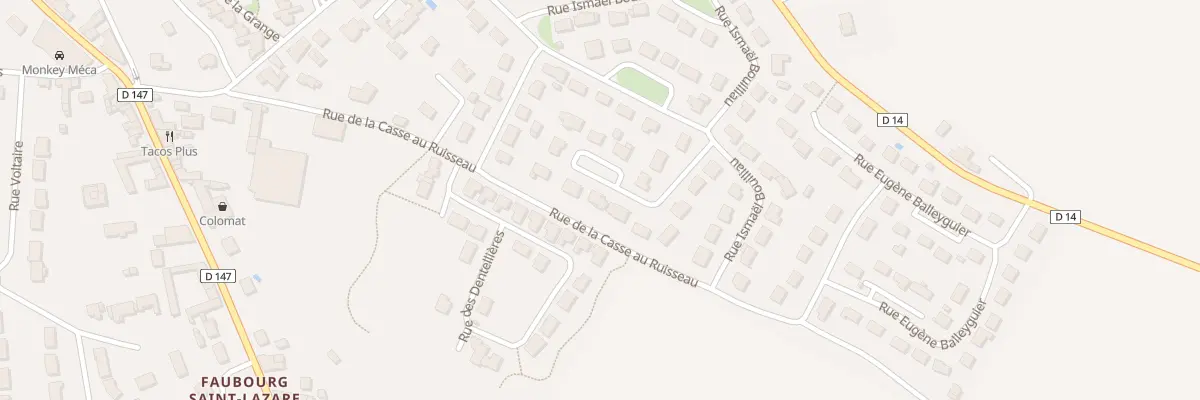 Plan du 56 Rue Ismaël Bouilliau à Loudun