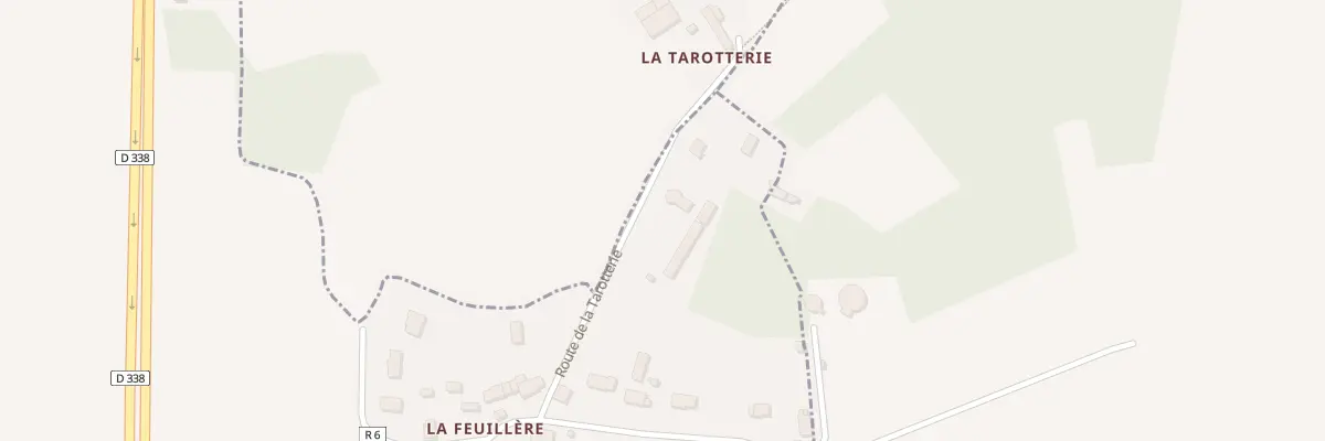 Plan du 12 Rte de la Tarotterie à Bérus