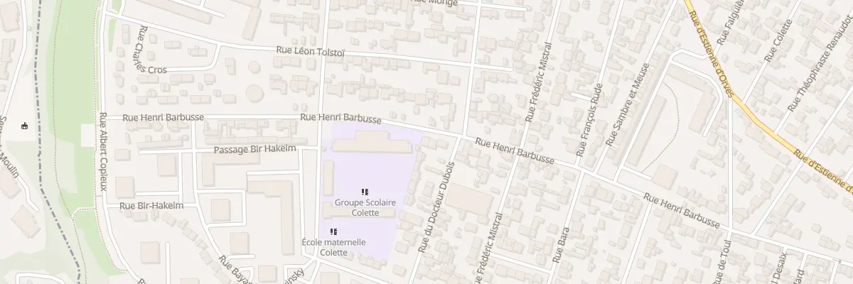 Plan du 74 Rue Henri Barbusse au Havre