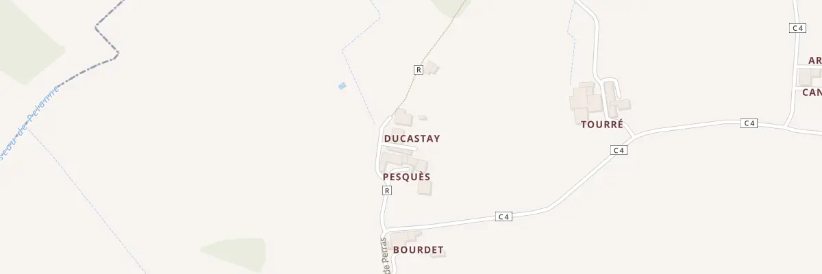 Plan du 5093 A Ducastay à Couloumé-Mondebat