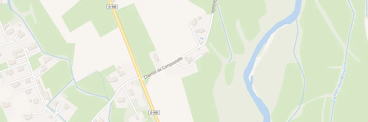 Plan du 585 Che de Compostelle à Arcizac-Adour