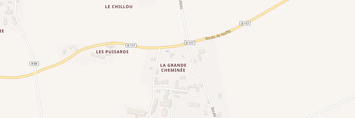 Plan du 169 La Grande Cheminee à Lerné