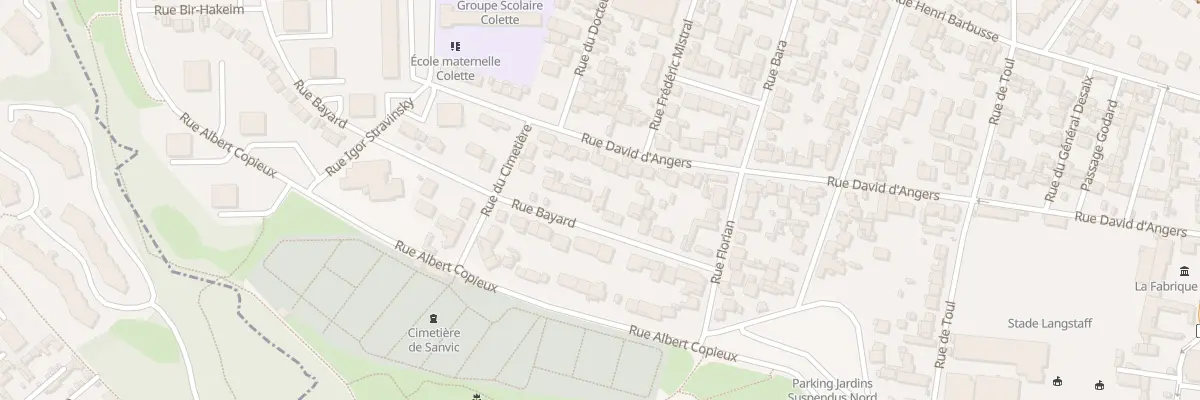 Plan du 18 Rue Bayard au Havre