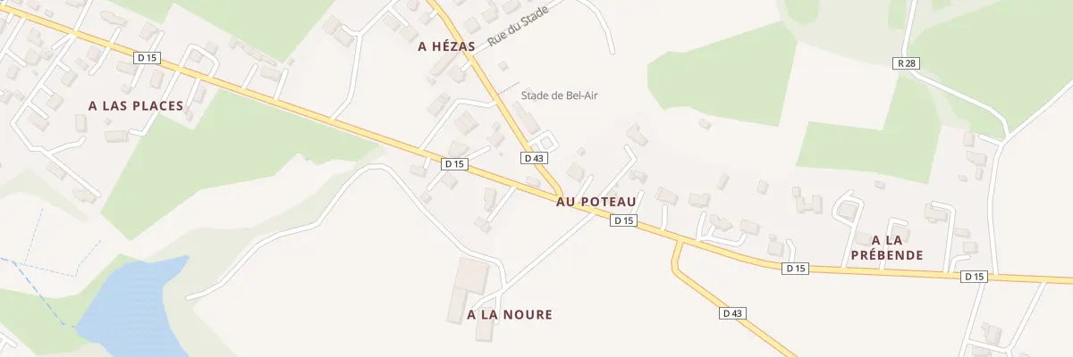 Plan du 63 Bd de la Libération à Castelnau d’Auzan Labarrère