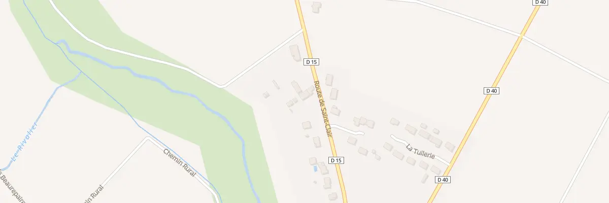 Plan du 29 Rte de Saint - Clair à Saint-Jean-de-Sauves