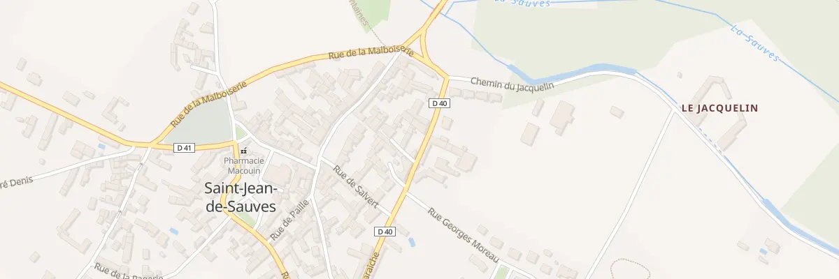 Plan du 11 Rue de la Maraîche à Saint-Jean-de-Sauves