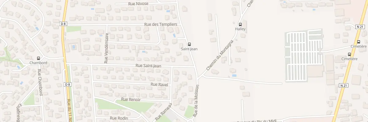Plan du 57 Rue de la Moisson à Aureilhan