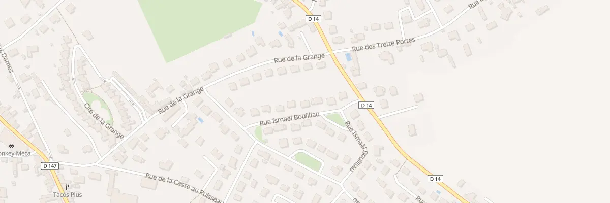 Plan du 112 Rue Ismaël Bouilliau à Loudun