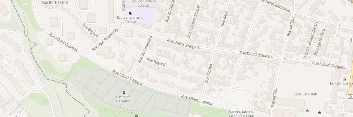 Plan du 16 Rue Bayard au Havre