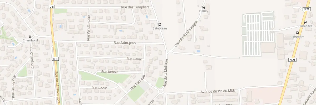 Plan du 55 Rue de la Moisson à Aureilhan