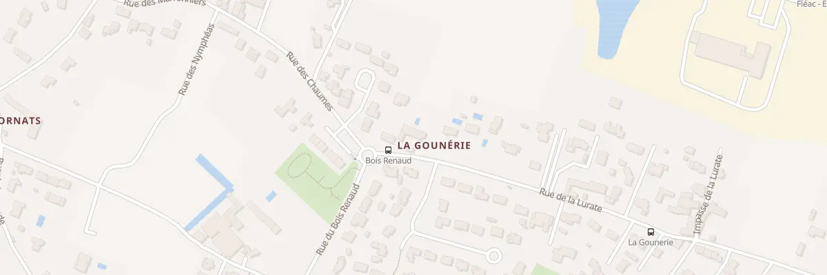 Plan du 54 Rue de la Lurate à Fléac