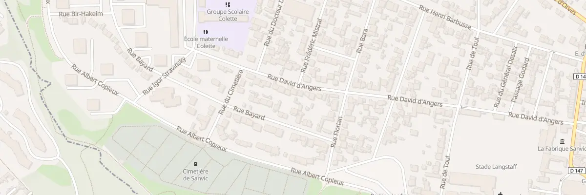 Plan du 32 Rue David d’Angers au Havre