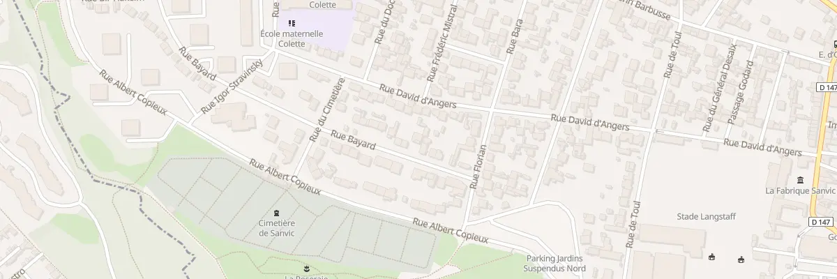 Plan du 12 Rue Bayard au Havre