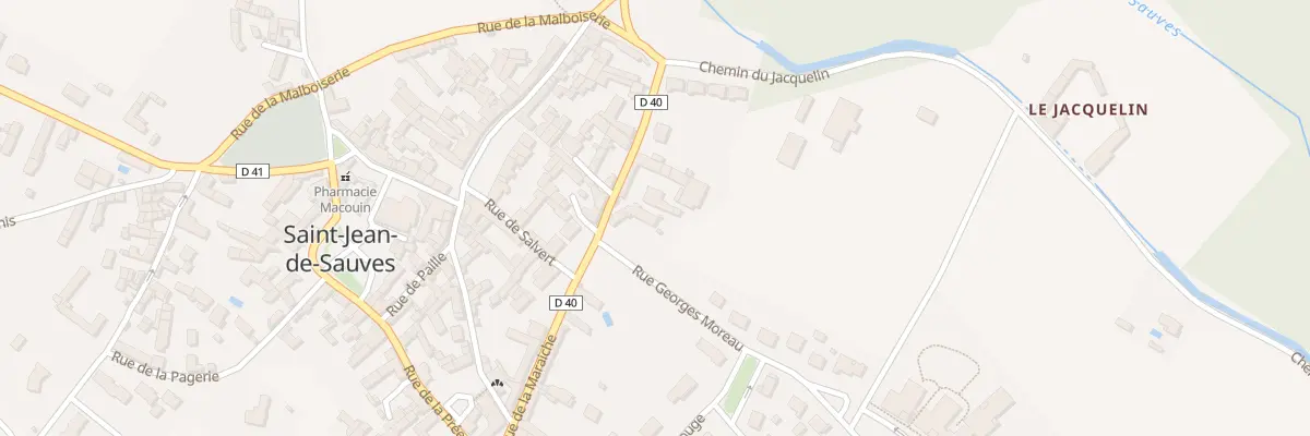 Plan du 12 Rue de la Maraîche à Saint-Jean-de-Sauves