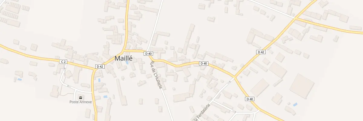 Plan du 25 Rue du Centre à Maillé