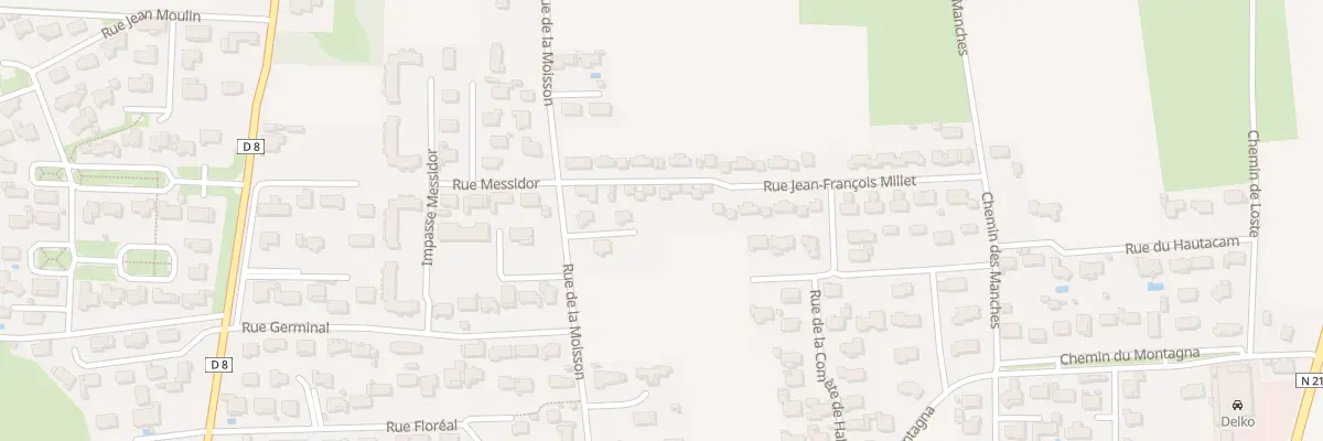 Plan du 68B Rue de la Moisson à Aureilhan