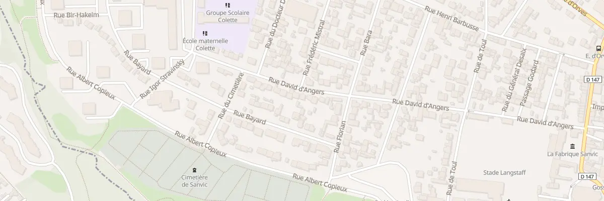 Plan du 34 Rue David d’Angers au Havre