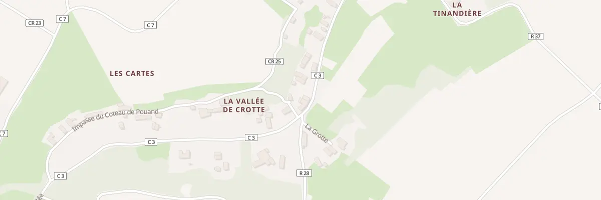 Plan du 133 La Vallee de Crotte à Saint-Germain-sur-Vienne