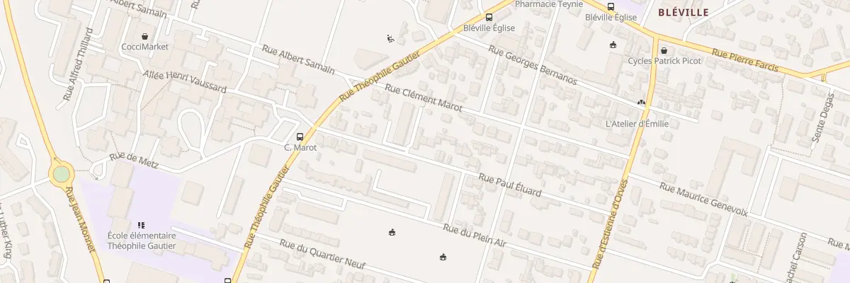 Plan du 19 Rue Paul Eluard au Havre
