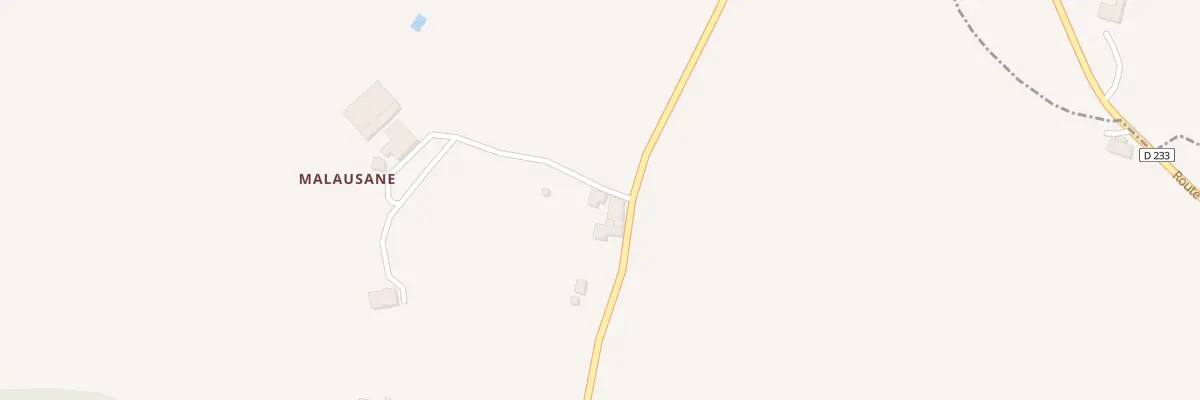Plan du 5128 Malausane à Massugas