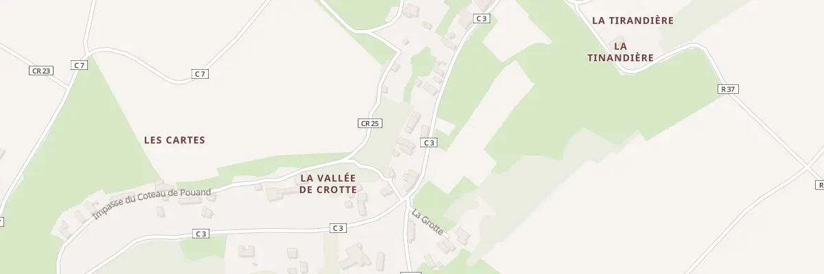 Plan du 36 Vallee des Grottes à Saint-Germain-sur-Vienne