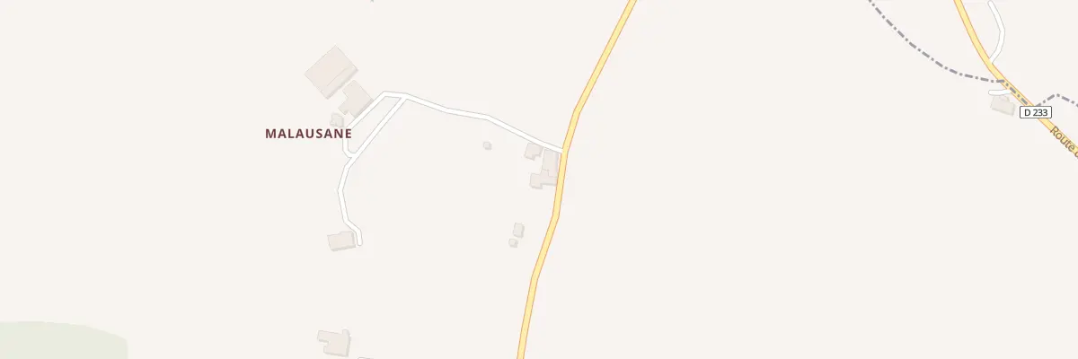 Plan du 36 Malausane à Massugas