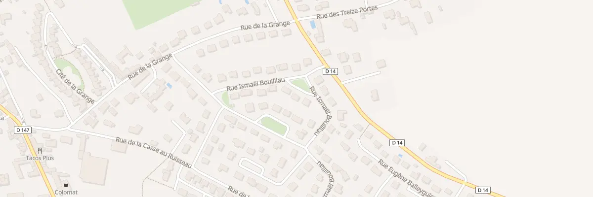 Plan du 19 Rue Ismaël Bouilliau à Loudun