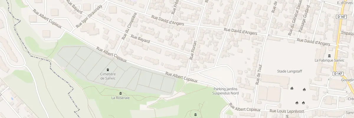 Plan du 5 Rue Bayard au Havre