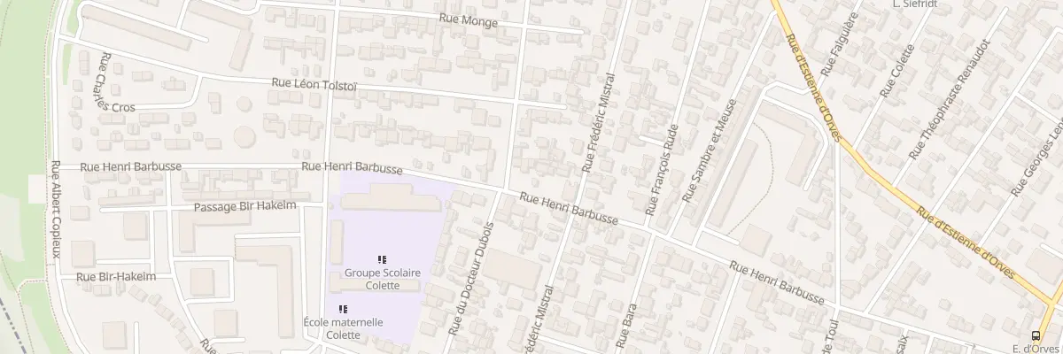 Plan du 91 Rue Henri Barbusse au Havre