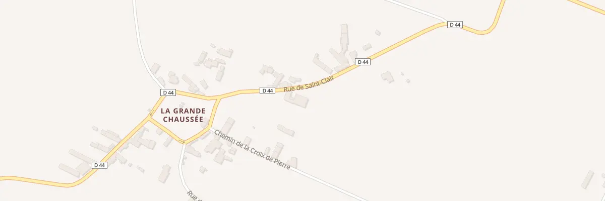Plan du 5 Rue de Saint Clair à La Chaussée