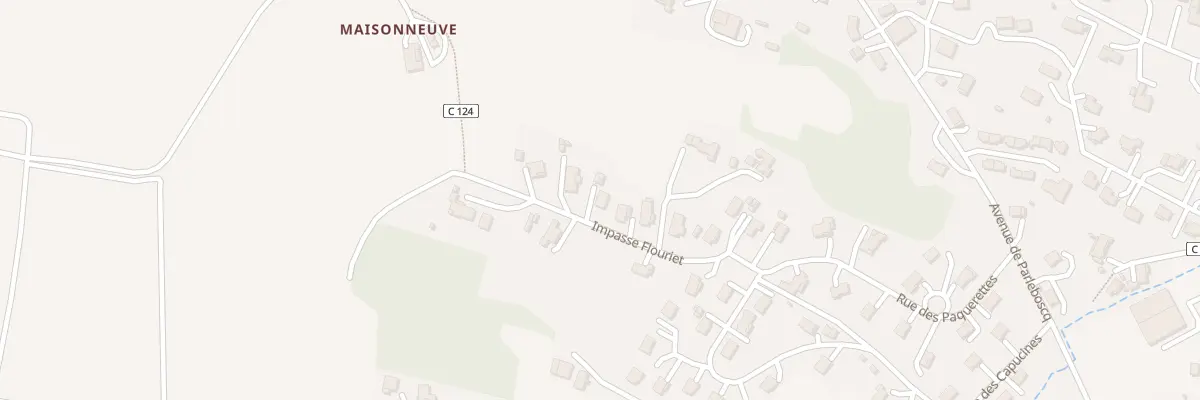 Plan du 8 Imp Flouriet à Eauze