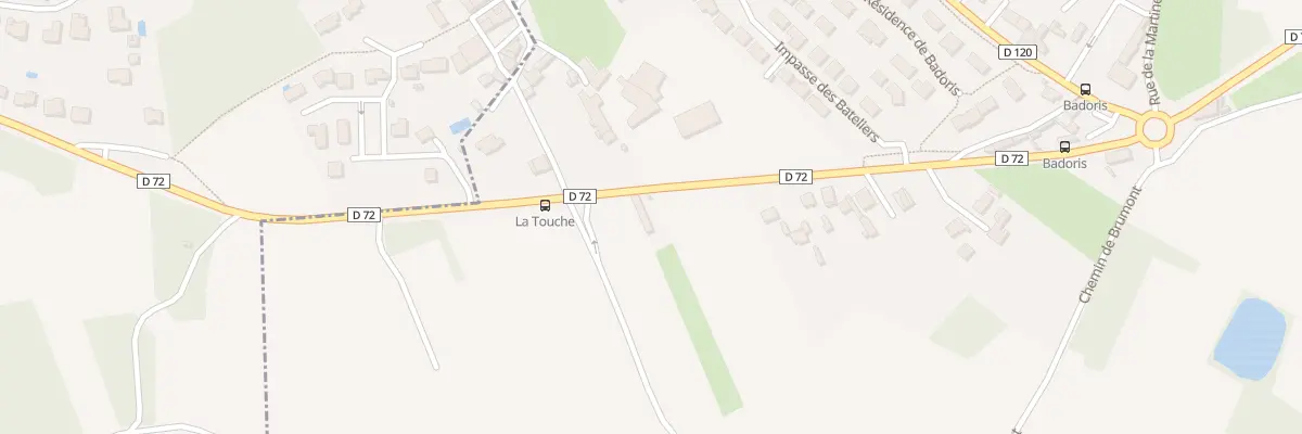 Plan du 65 Rue de la Chaussée à Fléac