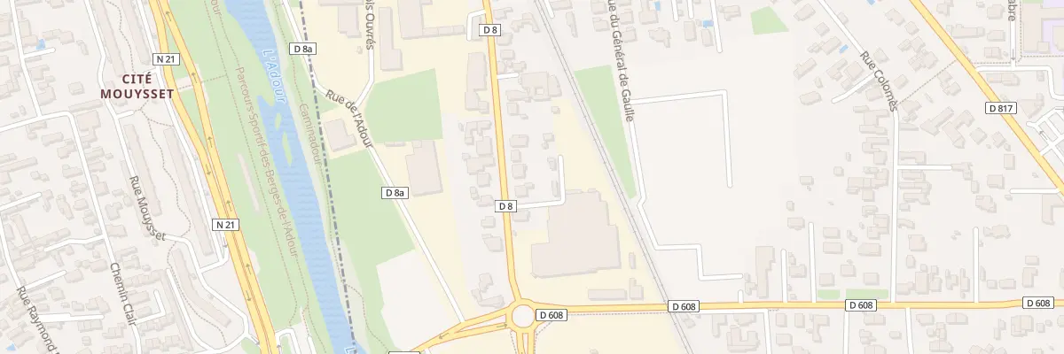 Plan du 34 Rue du Docteur Guinier à Séméac