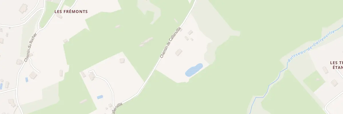 Plan du 8 Che de Callenville à Trouville-sur-Mer