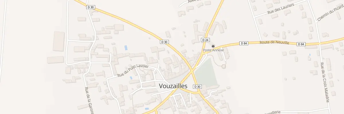 Plan du 4 Rue de la Poste aux Chevaux à Vouzailles