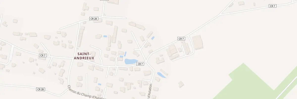 Plan du 10B Che de Saint-Andrieux à Octeville-sur-Mer
