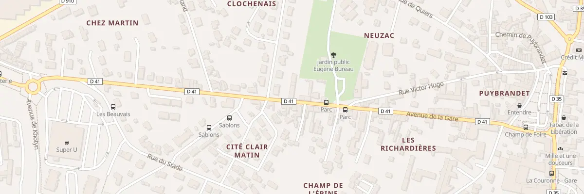 Plan du 43 Av de la Gare à La Couronne