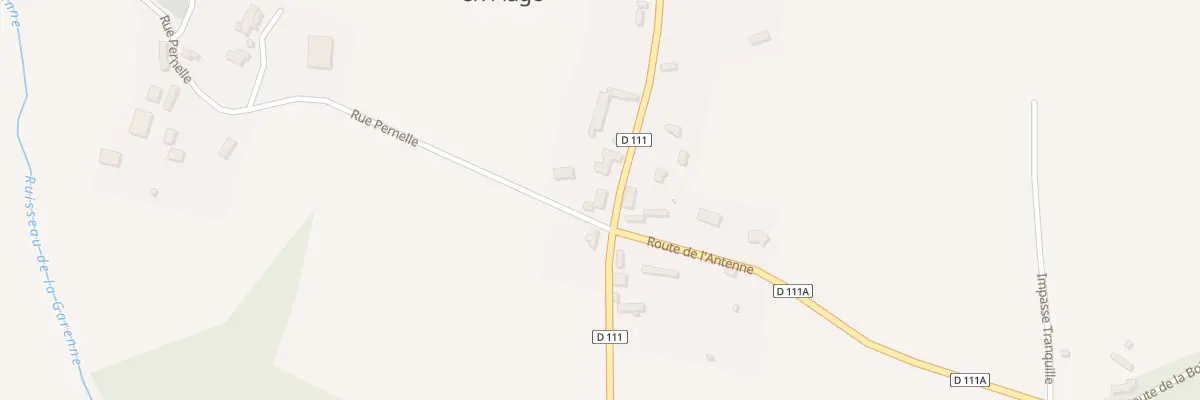 Plan du 5055 Le Bourg à Castillon-en-Auge