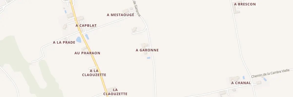 Plan du 5025 A Garonne à Armentieux