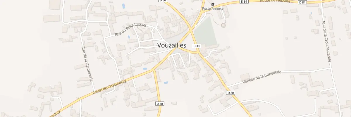 Plan du 12 Pl de la Croix Blanche à Vouzailles