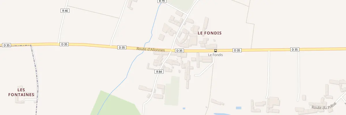 Plan du 2075 Rte d’Allonnes à Saint-Nicolas-de-Bourgueil