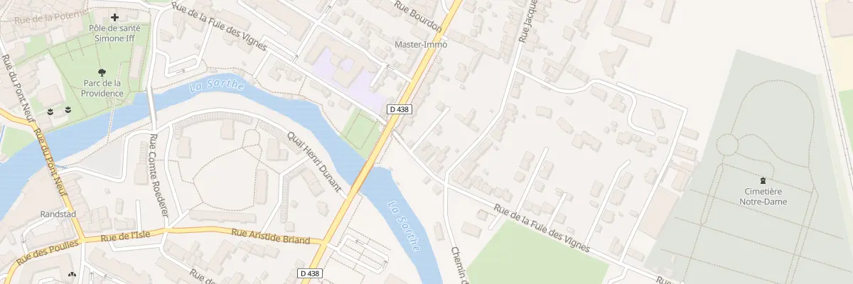 Plan du 31 Rue de la Fuie des Vignes à Alençon