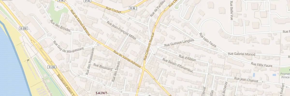 Plan du 11 Rue Clément Marical au Havre